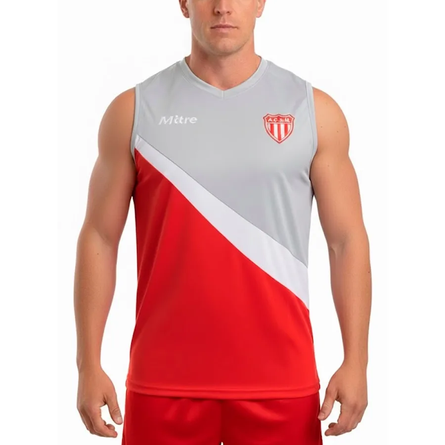 Imagen 0 de 3 de Musculosa Mitre Dublin San Martin Mendoza 25-GRIS/BLANCO/ROJO