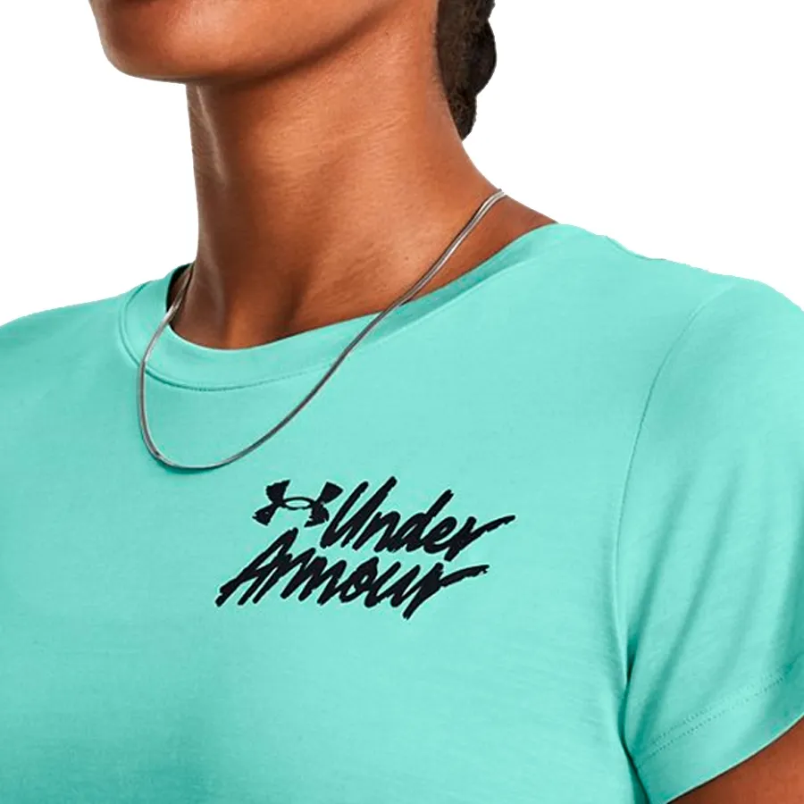 Imagen 4 de 5 de Remera Under Armour Tech Twist Graphic-CELESTE