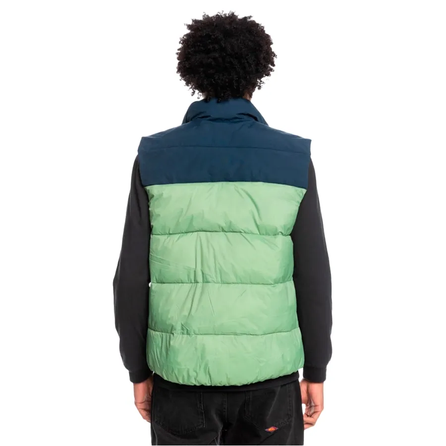 Imagen 3 de 8 de Chaleco Quiksilver Wolf Shoulders-VERDE/MARINO