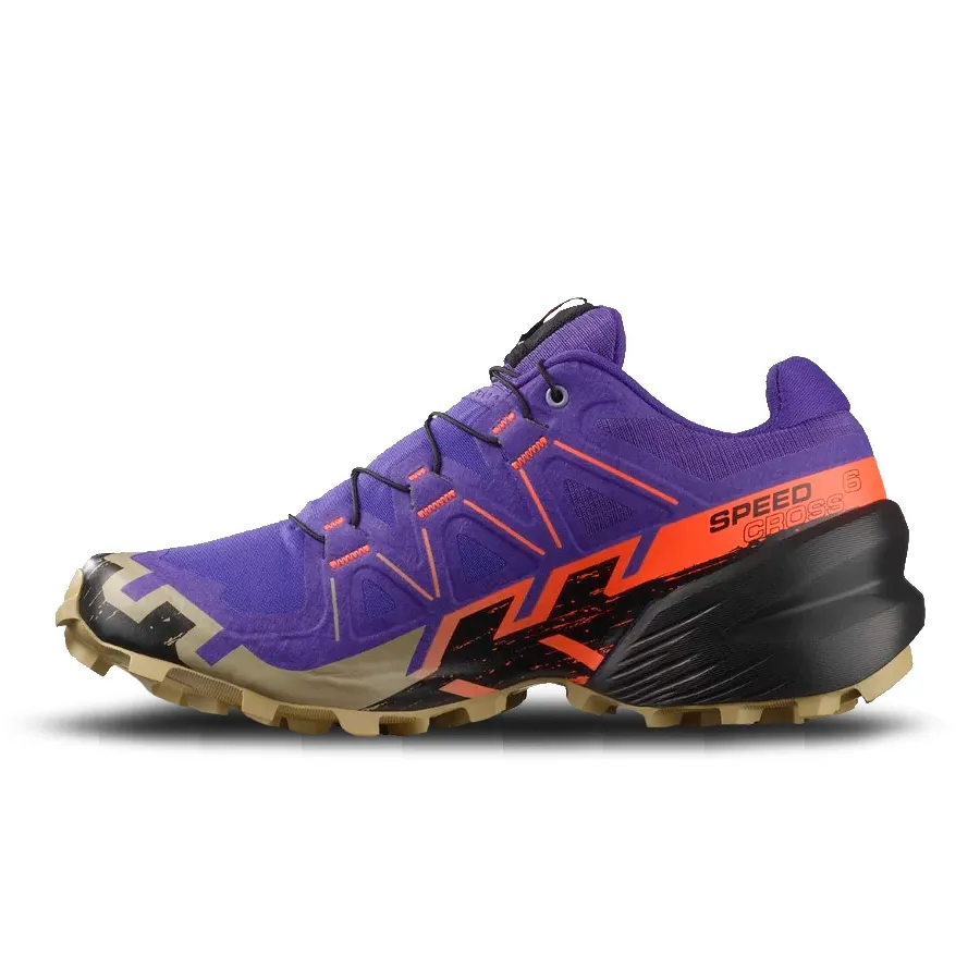 Imagen 2 de 4 de Zapatillas Salomon Speedcross 6-VIOLETA/NARANJA/NEGRO
