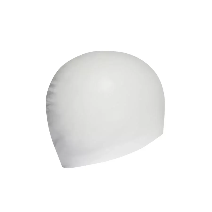 Imagen 1 de 4 de Gorro De Natación adidas Gorro de Natación Logo Silicona-BLANCO/NEGRO