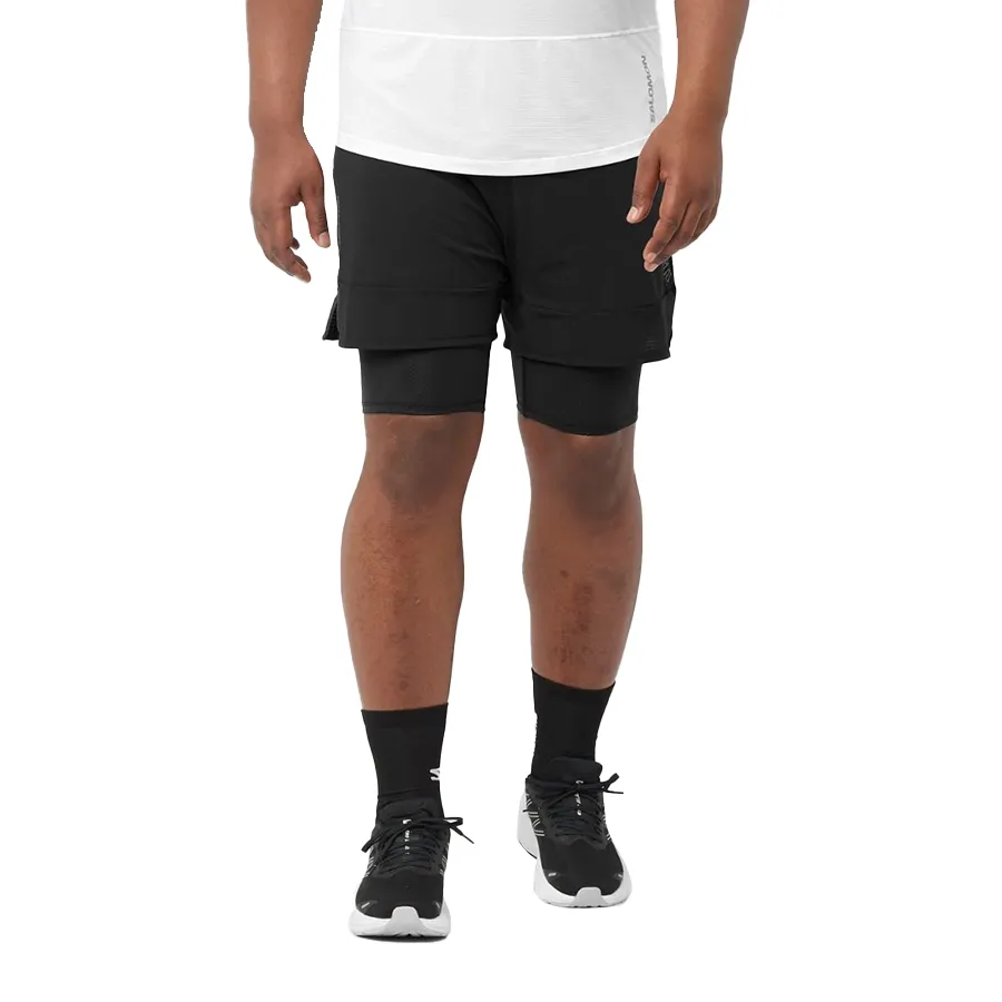 Imagen 0 de 5 de Shorts Salomon Sense Aero 2 in 1-NEGRO