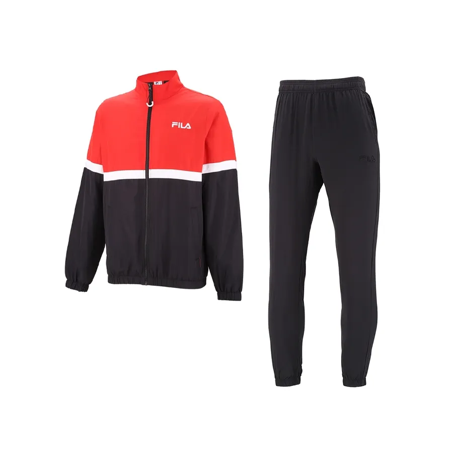 Imagen 0 de 2 de Conjunto Fila Double Block-NEGRO/ROJO/BLANCO