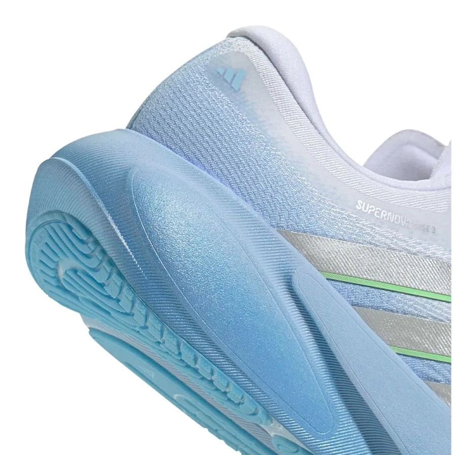 Imagen 7 de 8 de Zapatillas adidas Supernova Rise 3-CELESTE/PLATA/BLANCO