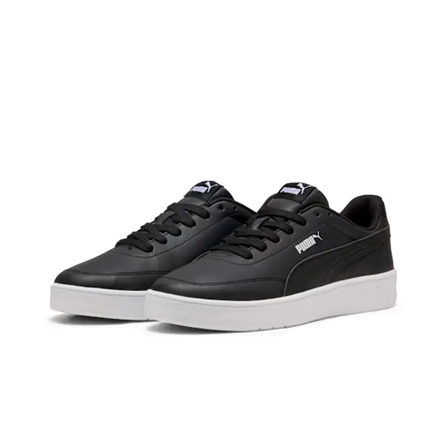 Imagen 1 de 7 de Zapatillas Puma Court Classic Clean-NEGRO