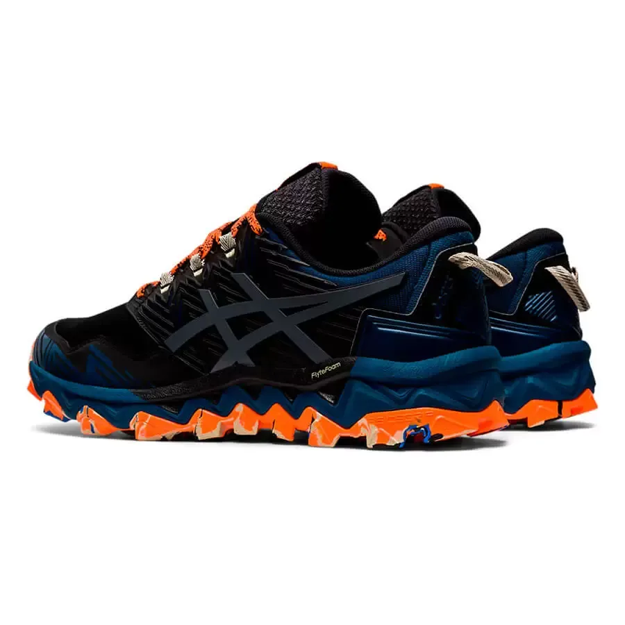 Imagen 0 de 6 de Zapatillas Asics Gel Fujitrabuco 8-NEGRO/AZUL/NARANJA