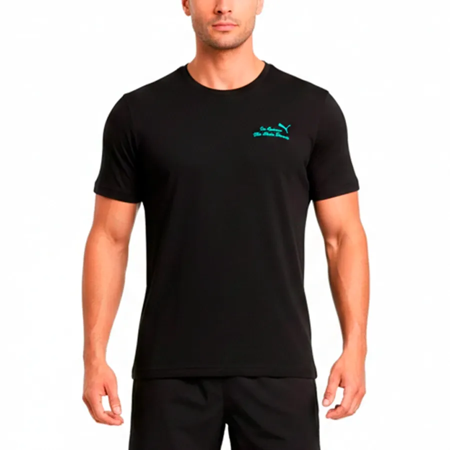 Imagen 0 de 4 de Remera Puma Graphics Slogan-NEGRO