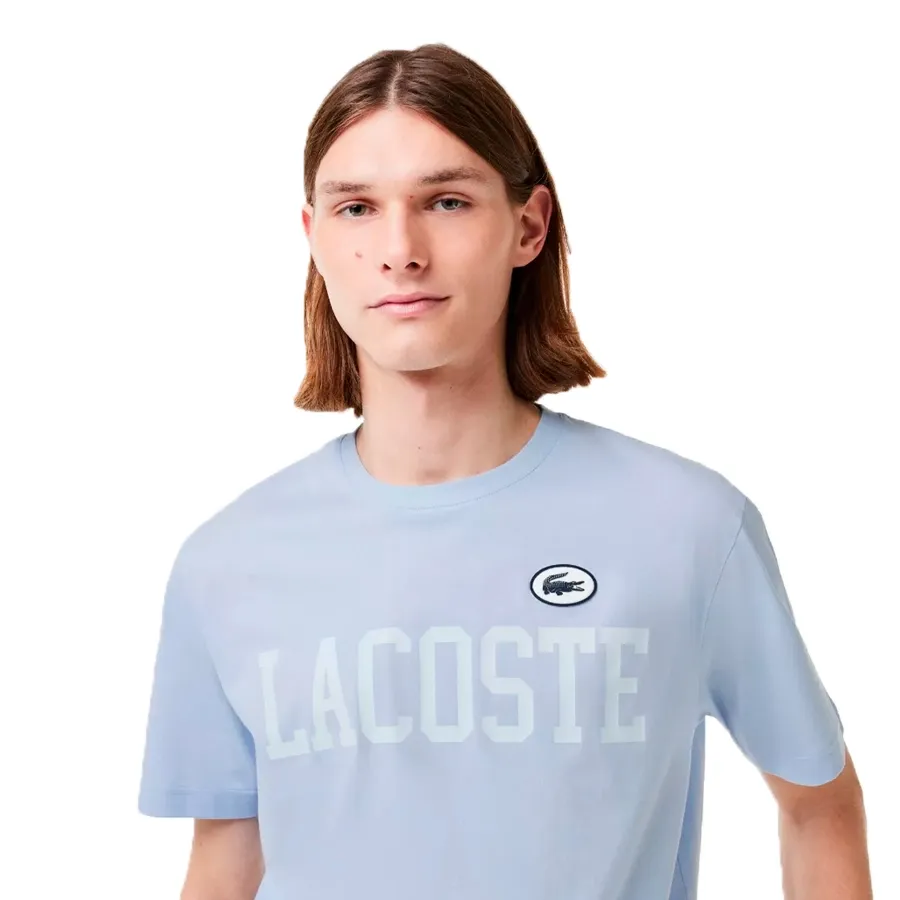 Imagen 1 de 3 de Remera Lacoste -CELESTE/BLANCO