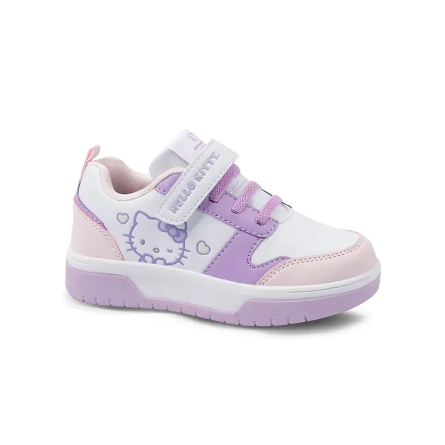 Imagen 1 de 6 de Zapatillas Footy Hello Kitty-BLANCO/ROSA/LILA