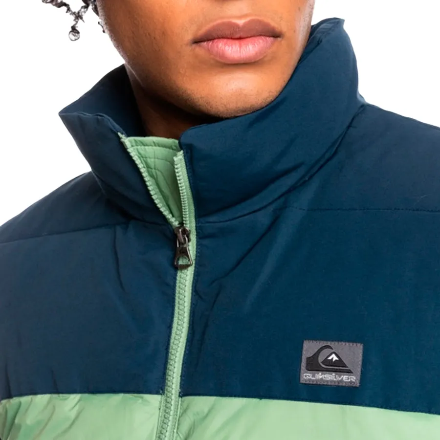 Imagen 7 de 8 de Chaleco Quiksilver Wolf Shoulders-VERDE/MARINO