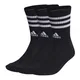medias-adidas-clasicas-cushioned-3-bandas-NEGRO/BLANCO