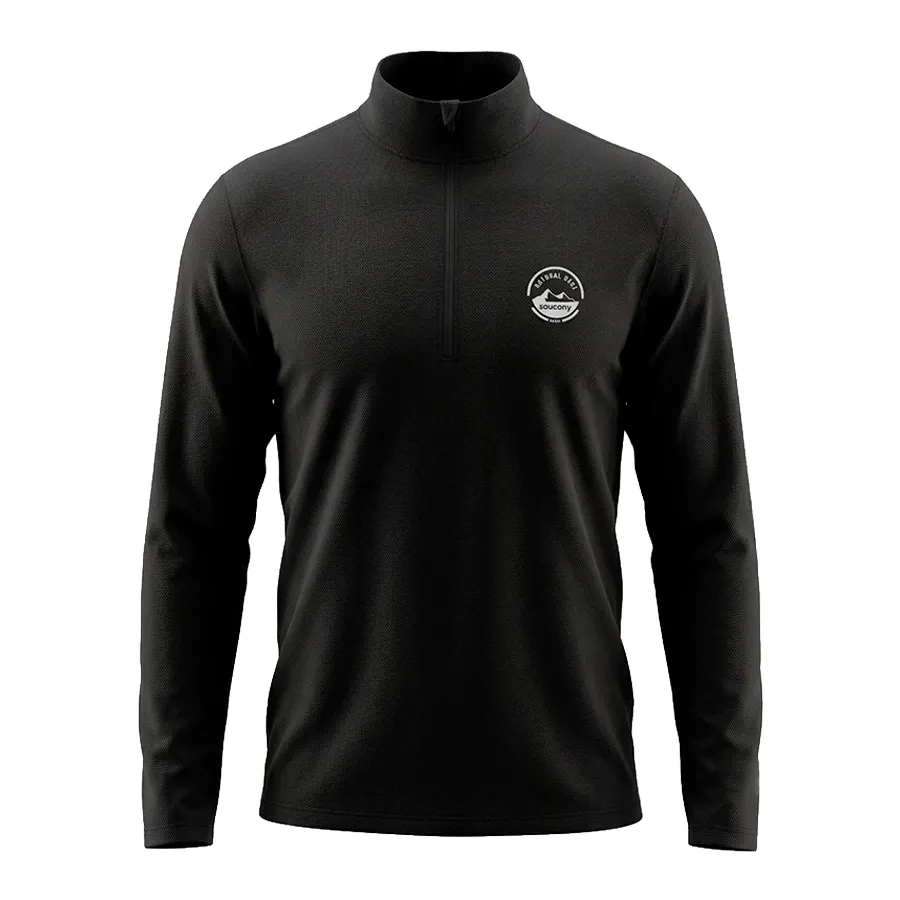 Imagen 0 de 2 de Buzo Saucony Solstice Natural Race-NEGRO