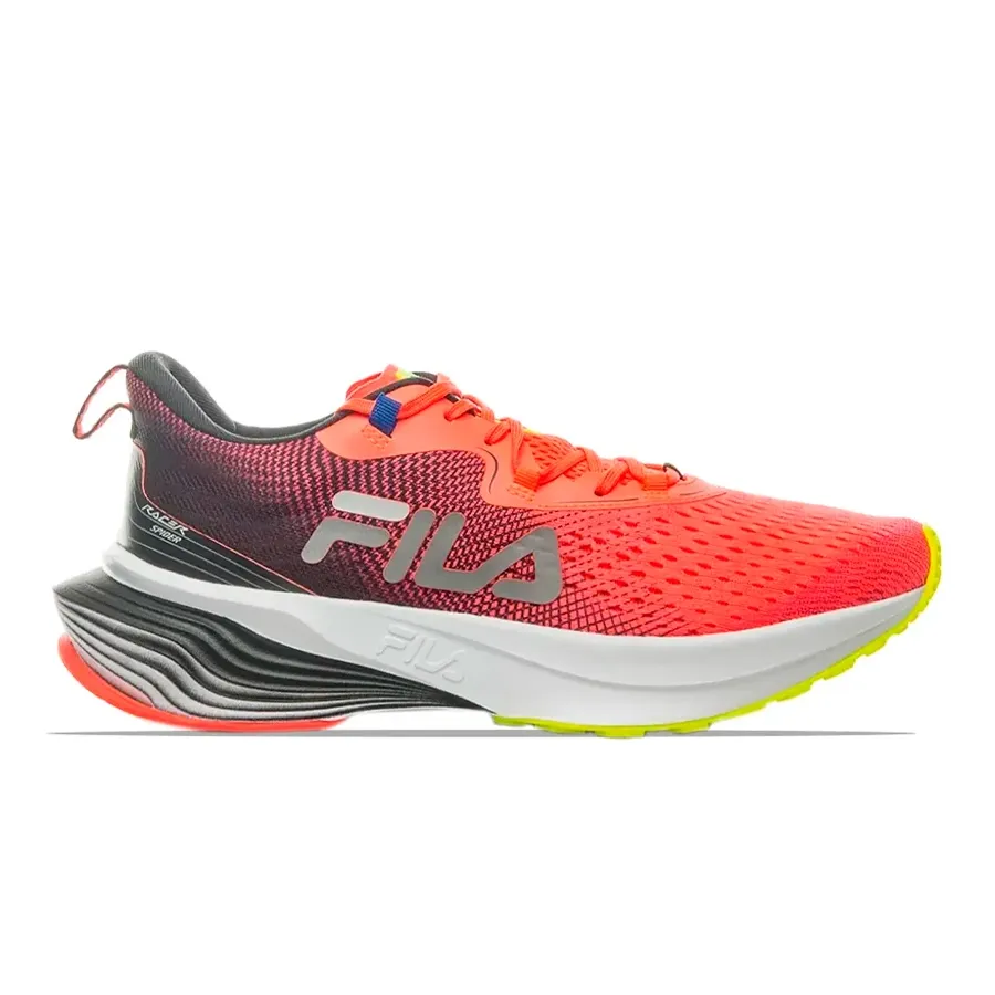 Imagen 0 de 5 de Zapatillas Fila Racer Spider-CORAL/NEGRO/LIMA