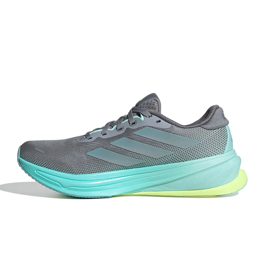 Imagen 2 de 6 de Zapatillas adidas Supernova Rise 2-GRIS/AQUA