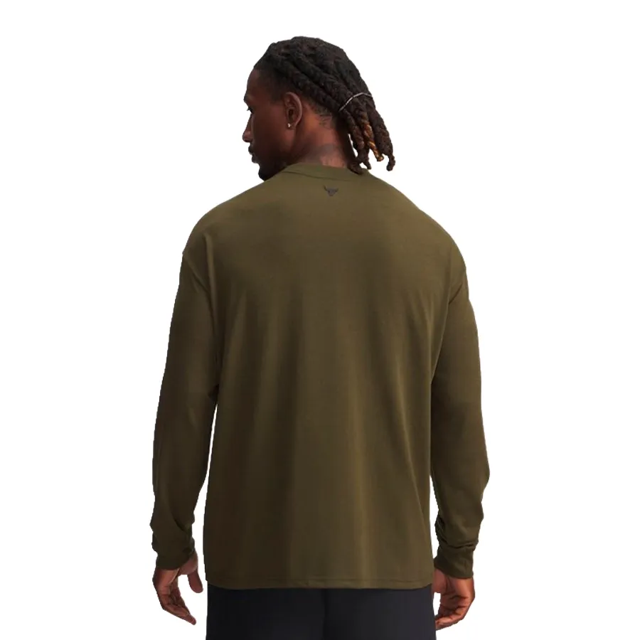 Imagen 1 de 3 de Remera Under Armour Project Rock-VERDE OLIVA