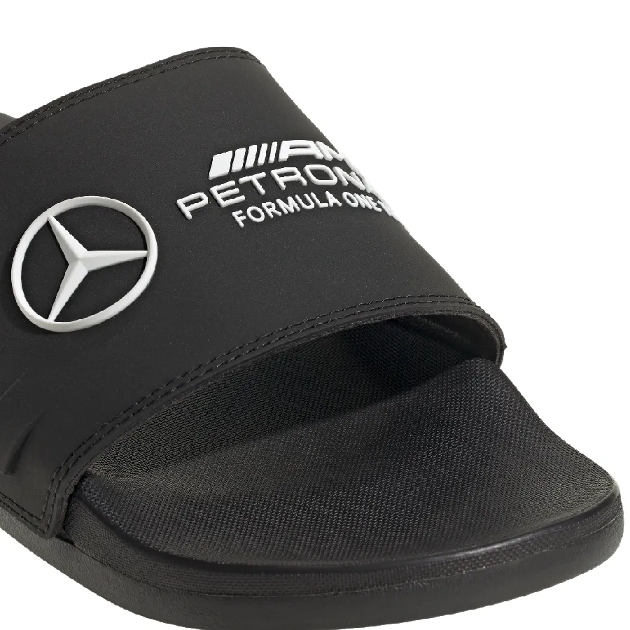 Imagen 6 de 7 de Ojotas adidas Adilette Comfort Mercedes-NEGRO