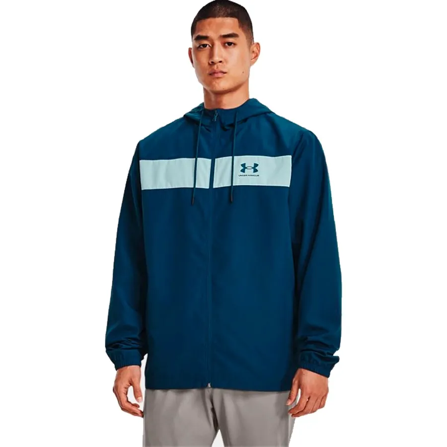 Imagen 0 de 5 de Campera Under Armour Sportstyle Windbreaker-AZUL/TURQUESA