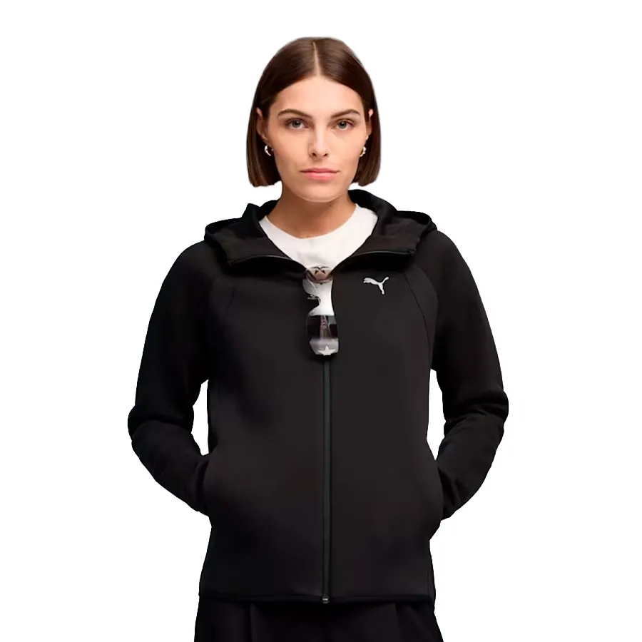 Imagen 0 de 4 de Campera Puma Evostripe Full-Zip Hoodie-NEGRO