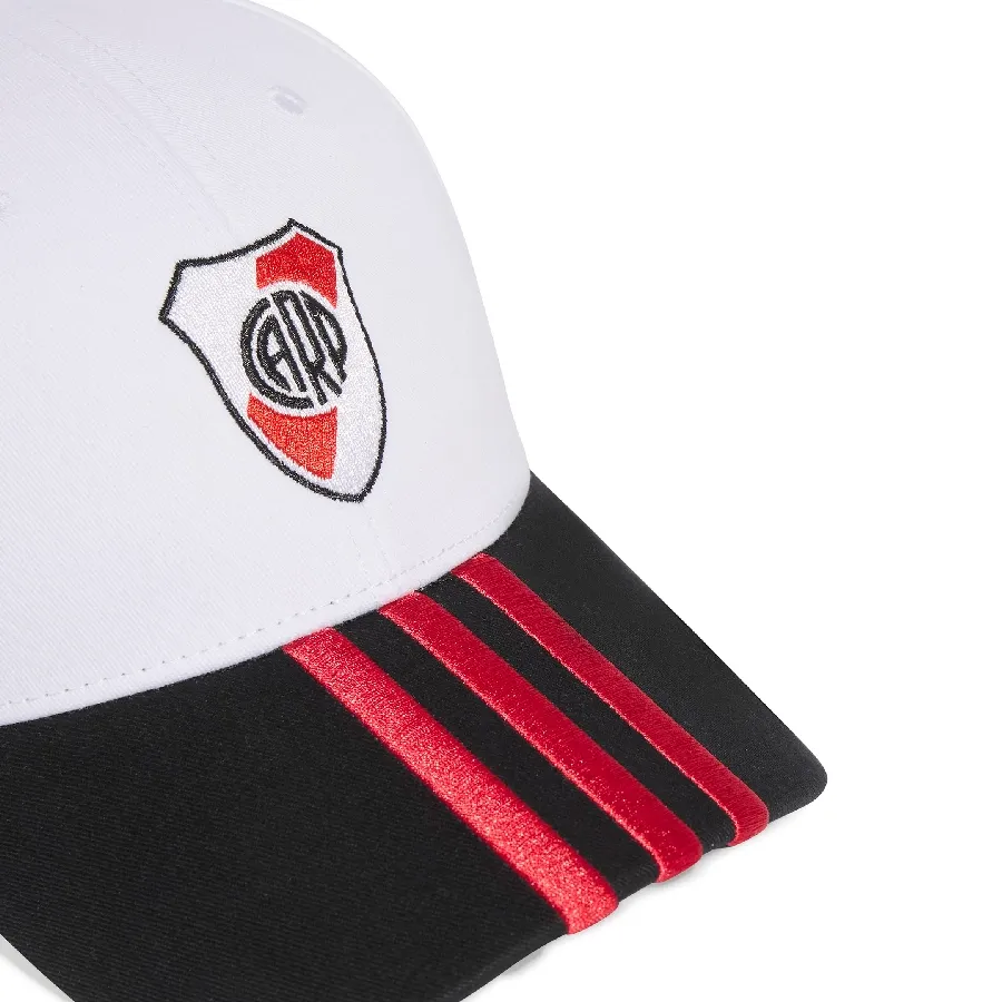 Imagen 1 de 3 de Gorra adidas de béisbol de River Plate-BLANCO/NEGRO/ROJO
