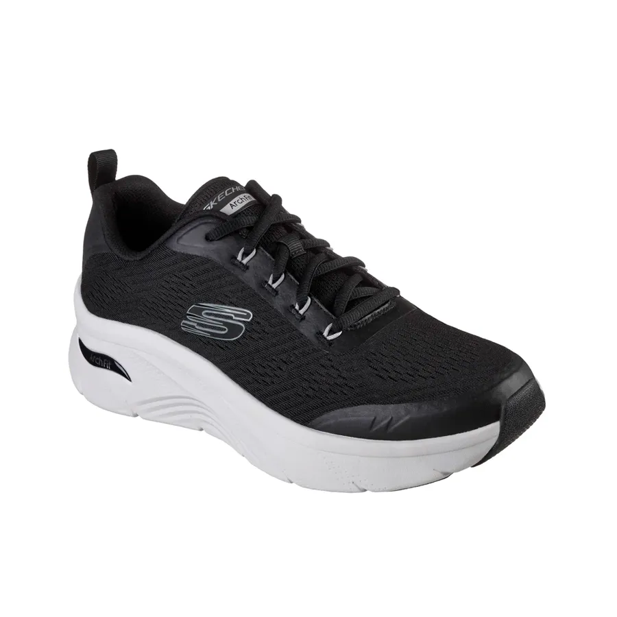 Imagen 1 de 5 de Zapatillas Skechers Arch Fit D Lux-NEGRO/BLANCO