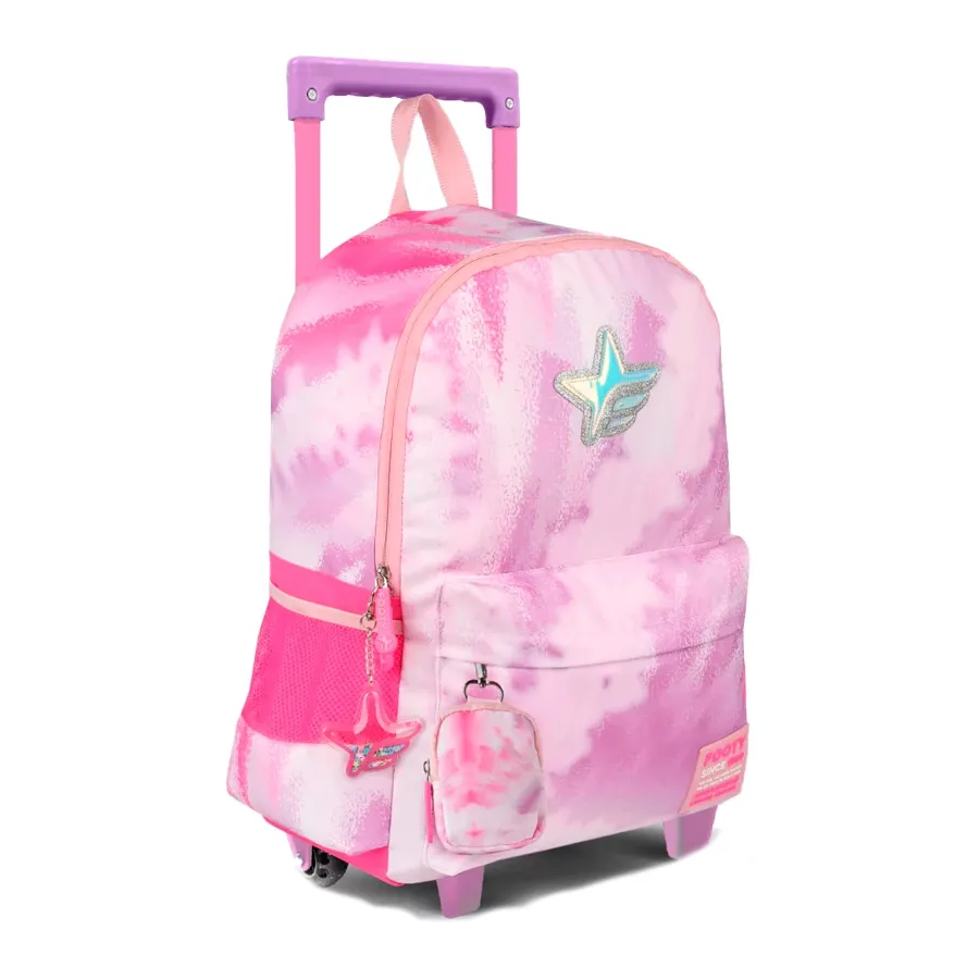 Imagen 1 de 2 de Mochila Footy Carro 18 Big Kids-ROSA/VIOLETA