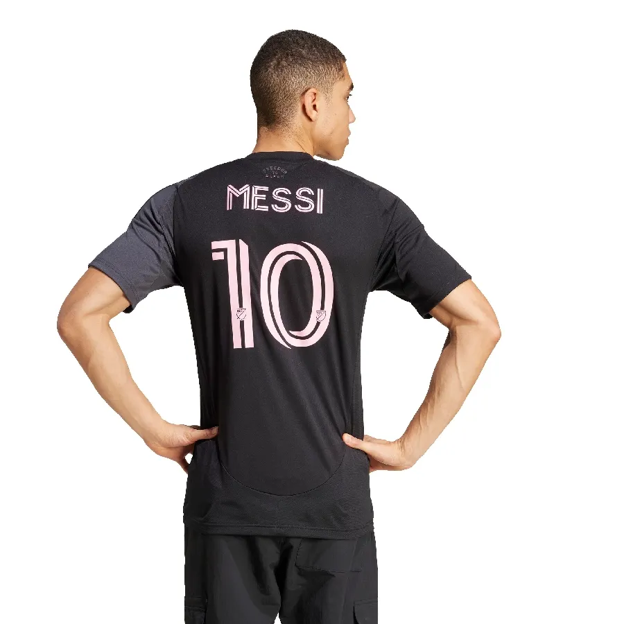 Imagen 2 de 6 de Camiseta adidas Alternativa Messi Inter Miami CF 25/26-NEGRO/GRAFITO/ROSA
