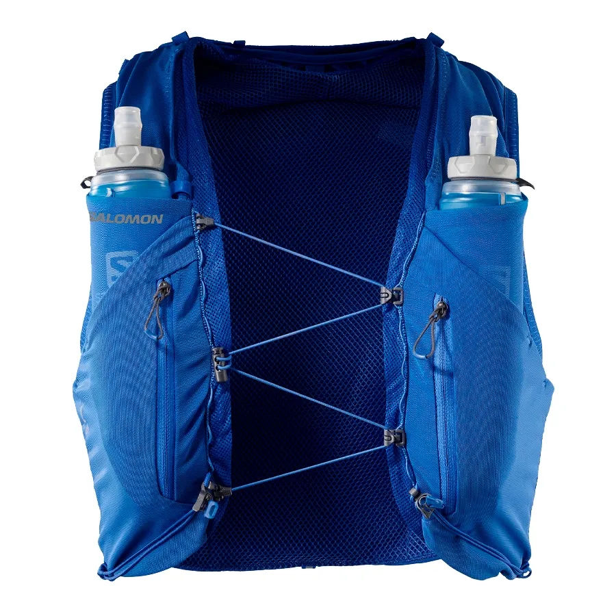 Imagen 0 de 8 de Chaleco Salomon Adv Skin 12-AZUL/GRIS