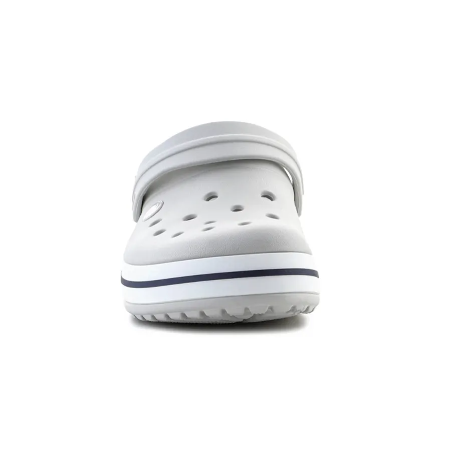 Imagen 3 de 6 de Ojotas Crocs Crocband-GRIS/BLANCO/NEGRO