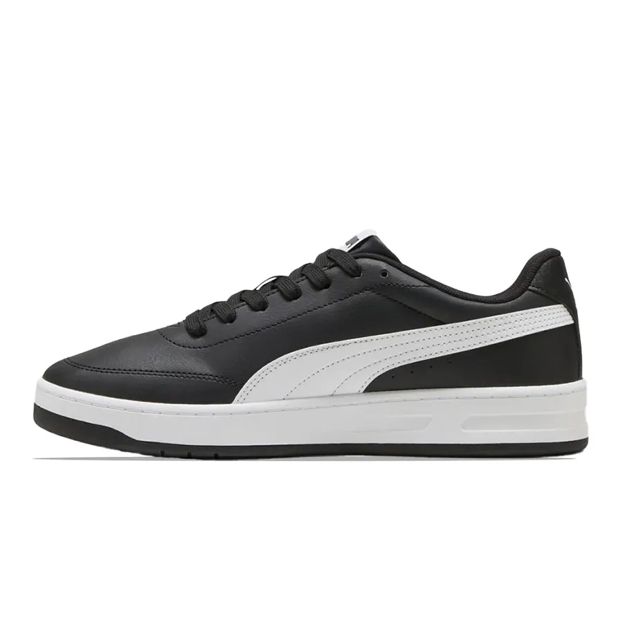 Imagen 2 de 6 de Zapatillas Puma Court classic clean adp lifestyle-NEGRO/BLANCO