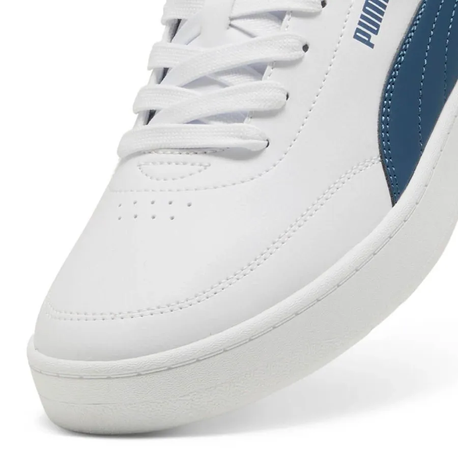 Imagen 5 de 7 de Zapatillas Puma Court Classic Clean-BLANCO/AZUL