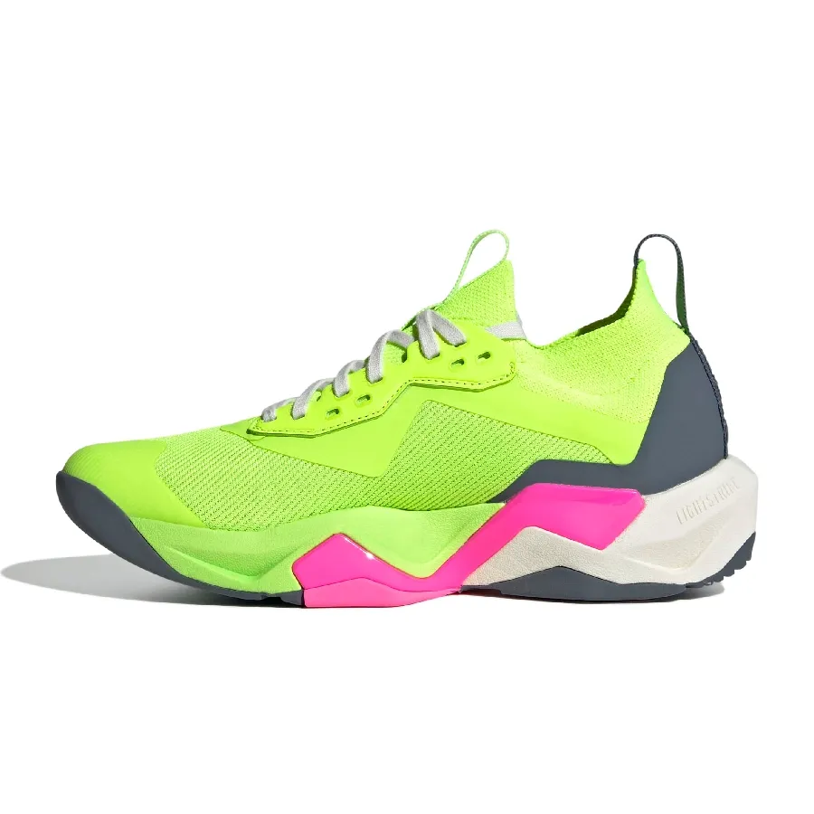 Imagen 3 de 8 de Zapatillas adidas Rapidmove ADV 2-VERDE FLUOR/BLANCO/ROSA FLUOR