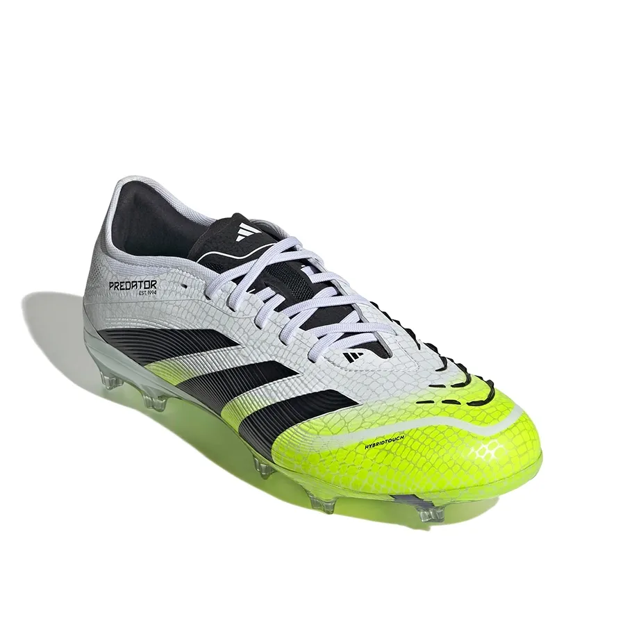 Imagen 2 de 7 de Botines adidas Predator Pro Fg-BLANCO/NEGRO/VERDE FLUOR