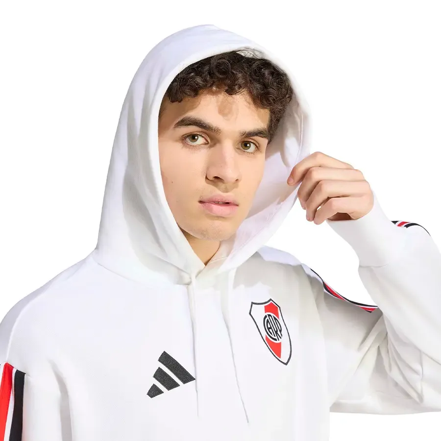 Imagen 3 de 5 de Buzo adidas River Plate-BLANCO/ROJO/NEGRO