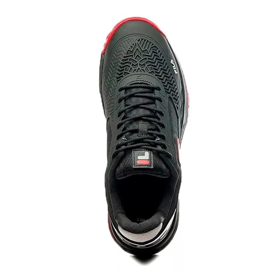 Imagen 3 de 5 de Zapatillas Fila Float Acer-NEGRO/GRIS/ROJO
