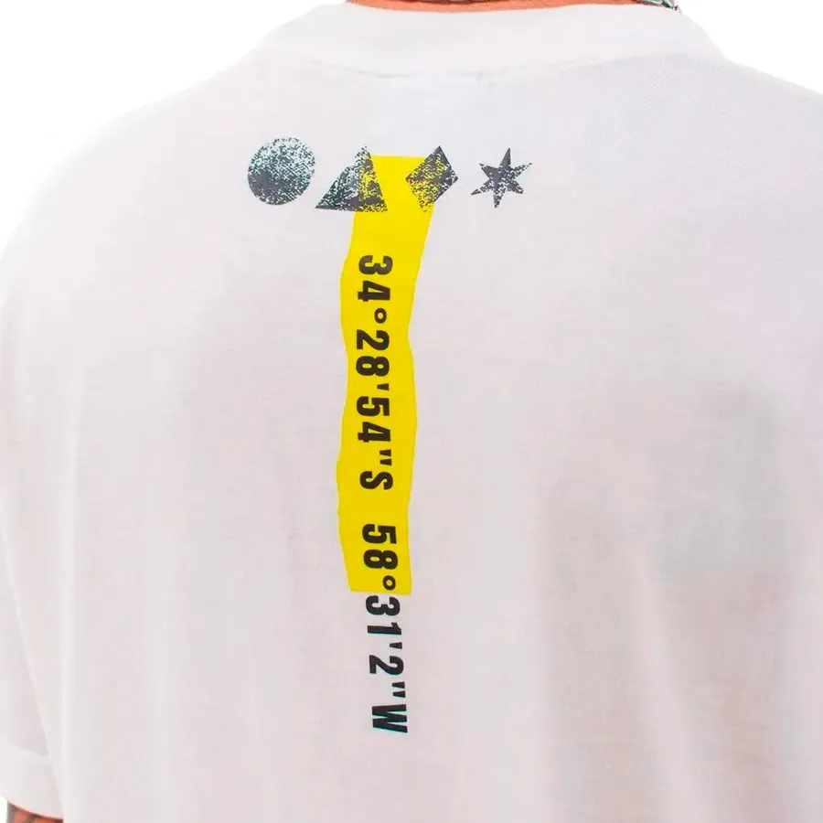 Imagen 5 de 9 de Remera Fila Lolla Sound-BLANCO
