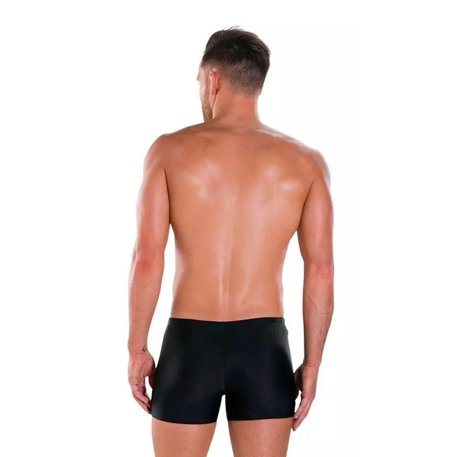 Imagen 1 de 3 de Short De Baño Speedo Gala Logo-NEGRO/NARANJA