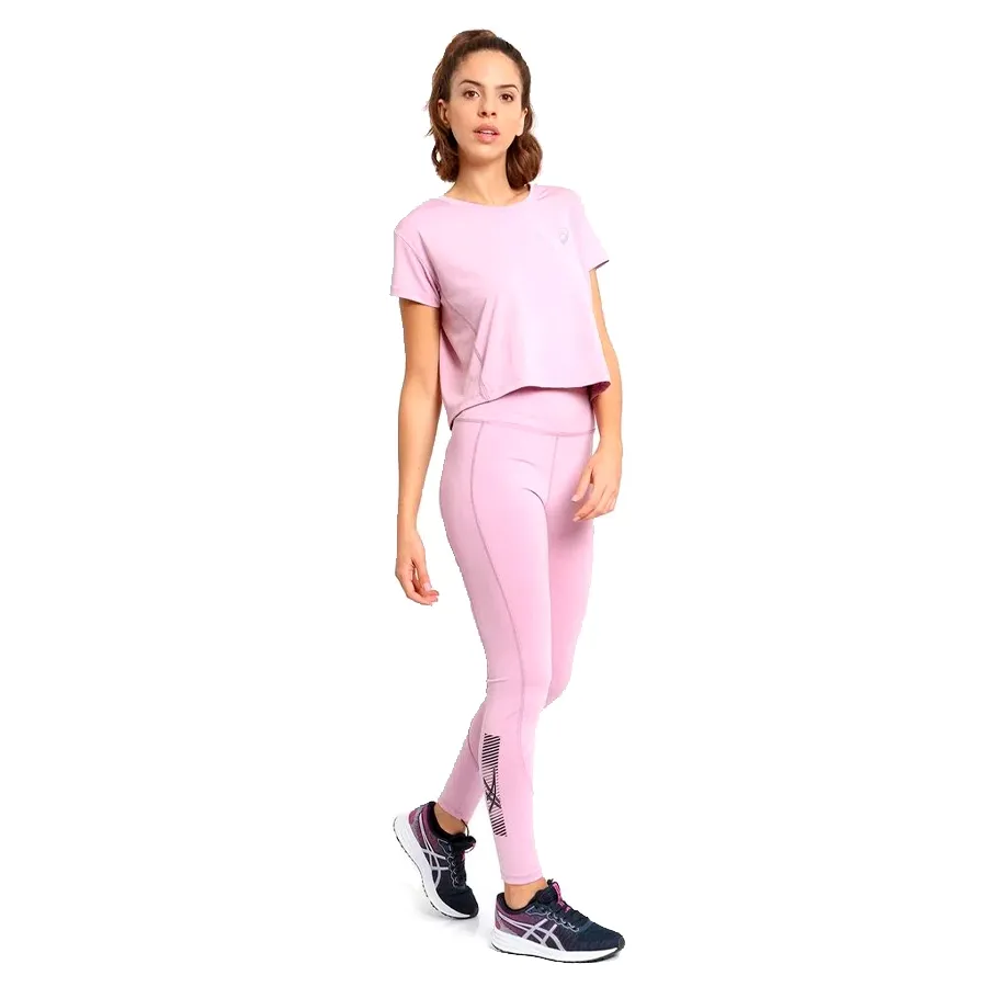 Imagen 5 de 6 de Remera Asics Crop-ROSA