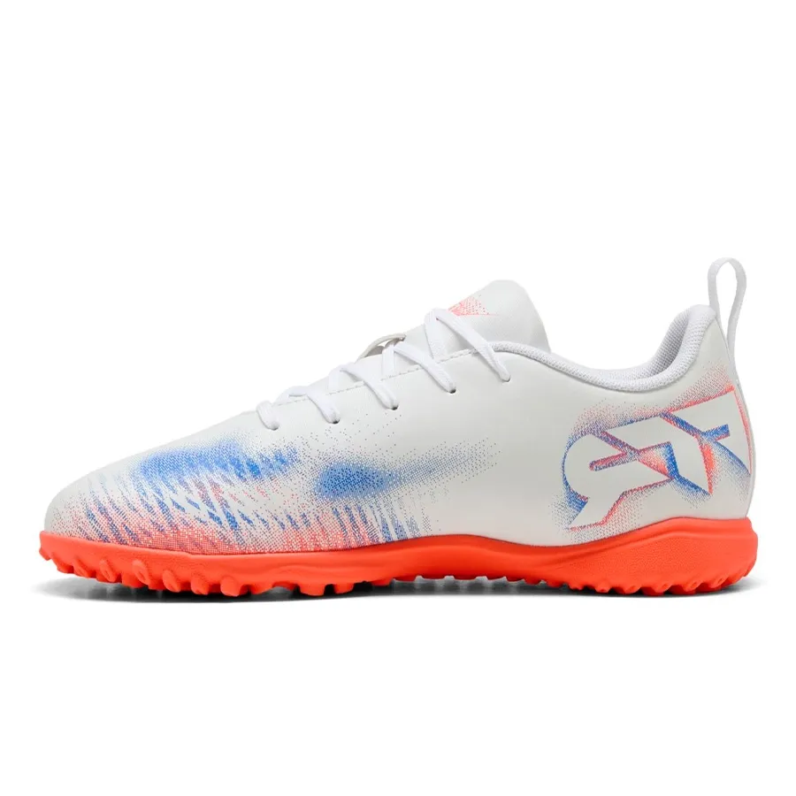Imagen 2 de 6 de Botines Puma Future 8 play Tf Jr-BLANCO/NARANJA
