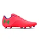 botines-under-armour-magnetico-select-3-0-CORAL/VERDE FLUOR