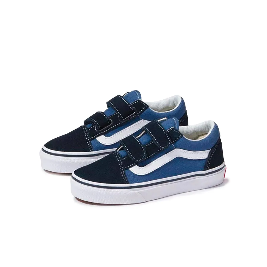 Imagen 1 de 4 de Zapatillas Vans Old Skool V-AZUL/MARINO/BLANCO
