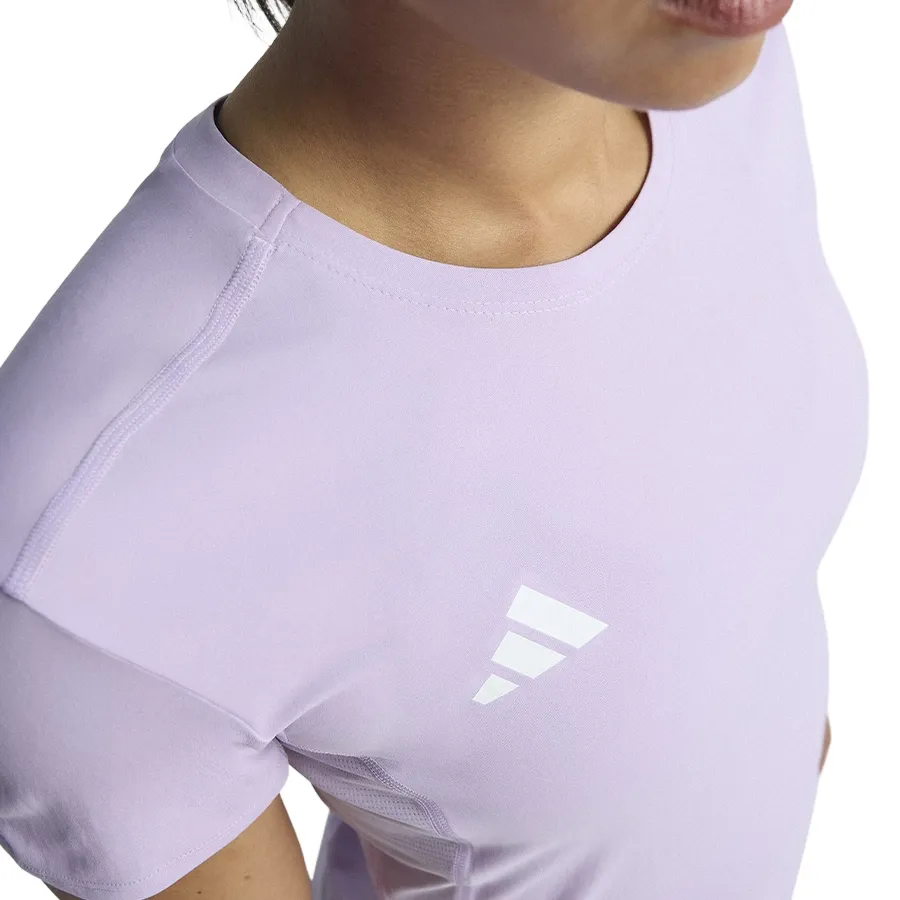 Imagen 4 de 6 de Remera adidas Adizero Essentials-LAVANDA