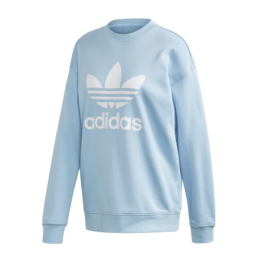 Imagen 0 de 2 de Buzo adidas originals Trifolio Crew-CELESTE/BLANCO