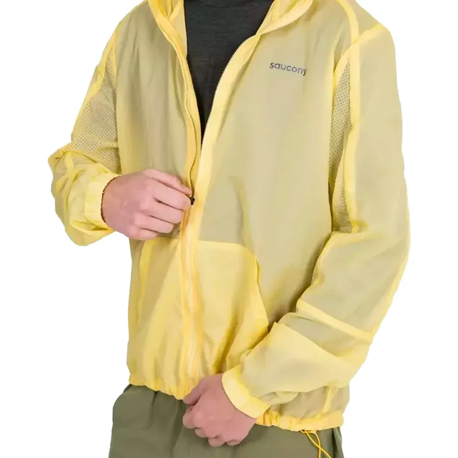 Imagen 2 de 5 de Campera Saucony Elevate Packaway-AMARILLO