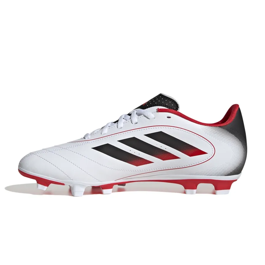 Imagen 2 de 7 de Botines adidas Goletto IX Fg/Mg-BLANCO/NEGRO/ROJO