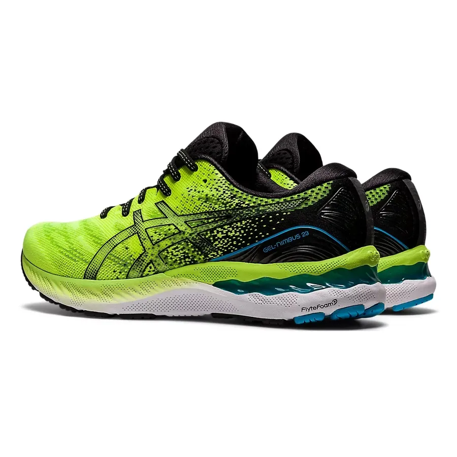 Imagen 2 de 6 de Zapatillas Asics Gel Nimbus 23 M-VERDE/NEGRO