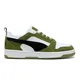 zapatillas-puma-rebound-v6-low-VERDE SECO/BLANCO/NEGRO