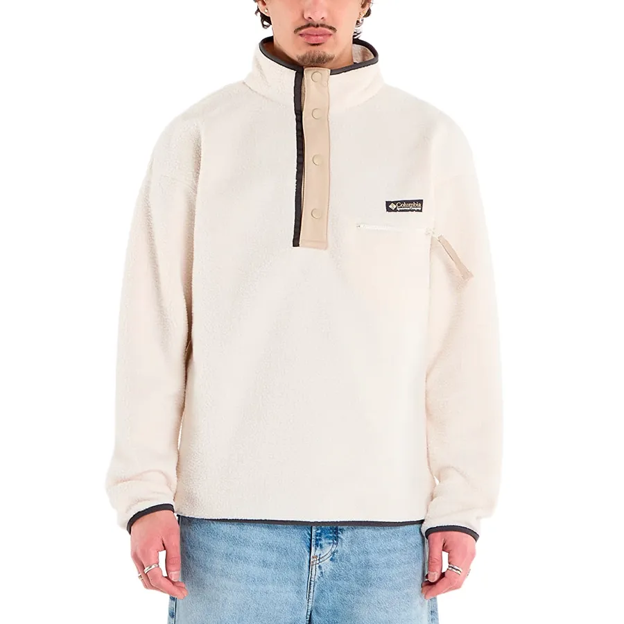 Imagen 0 de 3 de Buzo Columbia Helvetia II Half Snap Fleece-BEIGE