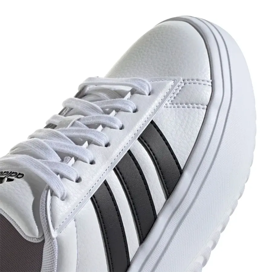 Imagen 5 de 7 de Zapatillas adidas Grand Court Plataforma-BLANCO/NEGRO