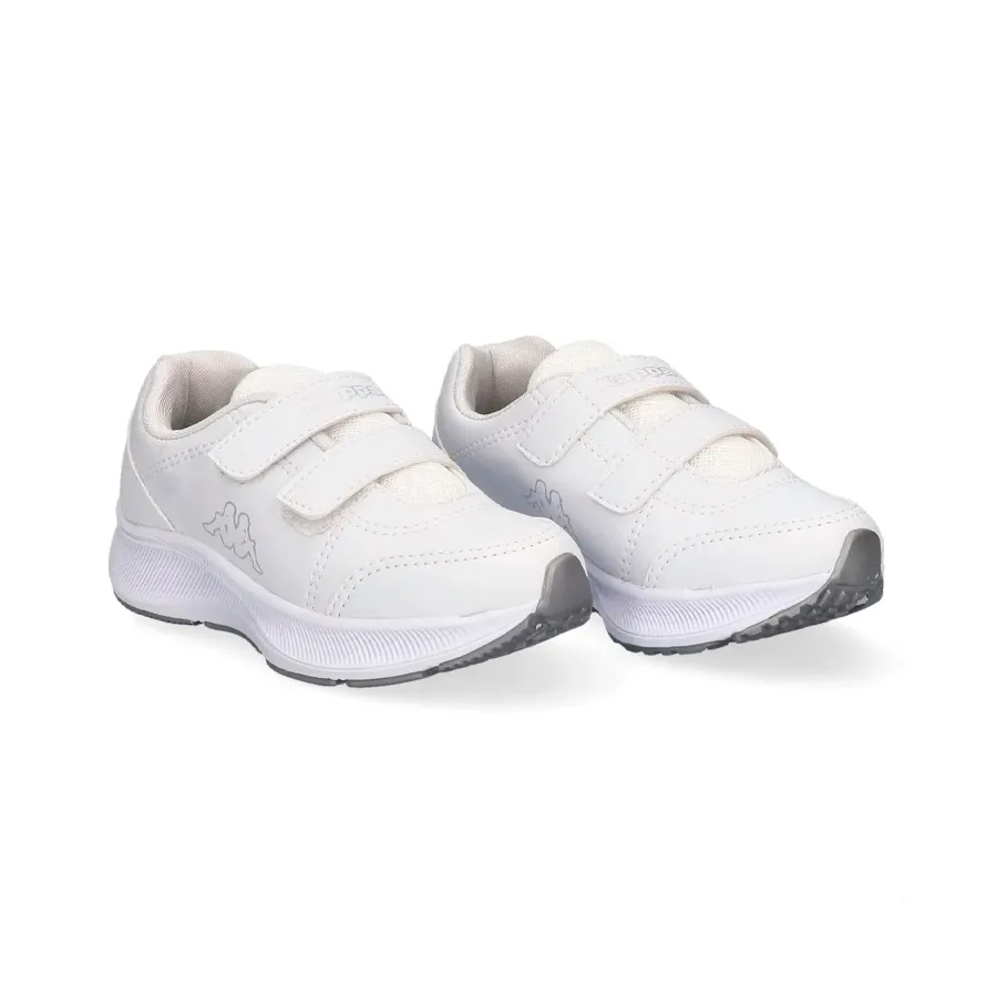 Imagen 1 de 5 de Zapatillas Kappa Play Time Kids-BLANCO/BLANCO