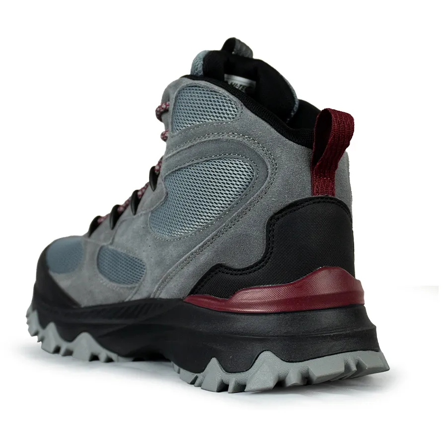 Imagen 3 de 7 de Zapatillas Hi-tec Copahue-GRIS/NEGRO/BORDO